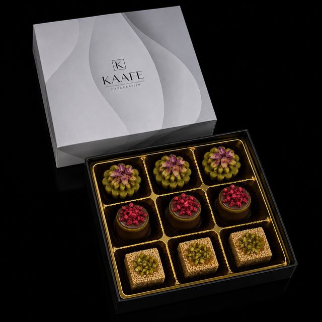 Signature Arabic Sweets Box – 9 Pieces