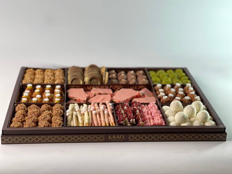 Chocolate Nuts tray - صينية الشوكولاتة والمكسرات