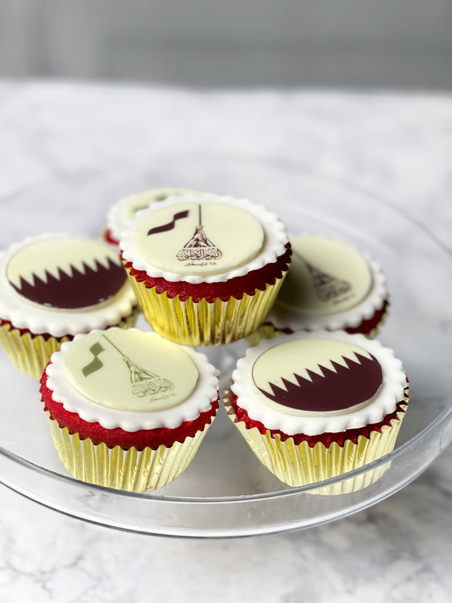 National day cup cake