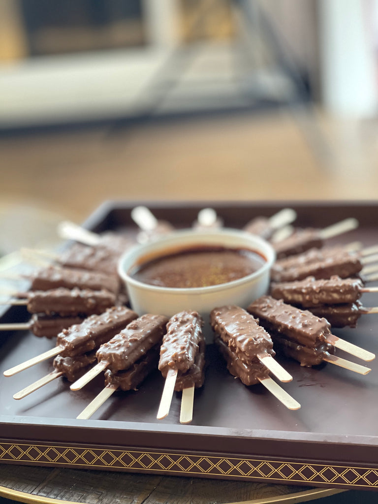 Crispy Wafer with Nutella Sauce - ويفر مقرمش بصلصة النوتيلا