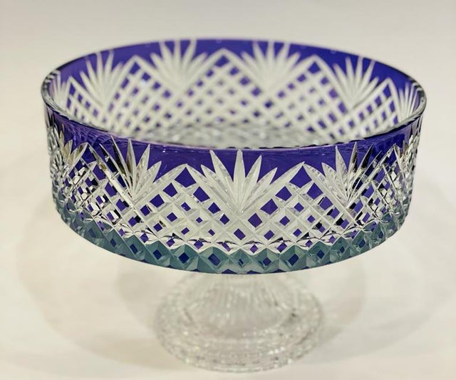 Crystal Stand bowl - وعاء من الكريستال